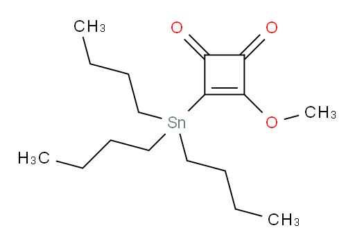 3-甲氧基-4-(三丁基锡基)环丁-3-烯-1,2-二酮