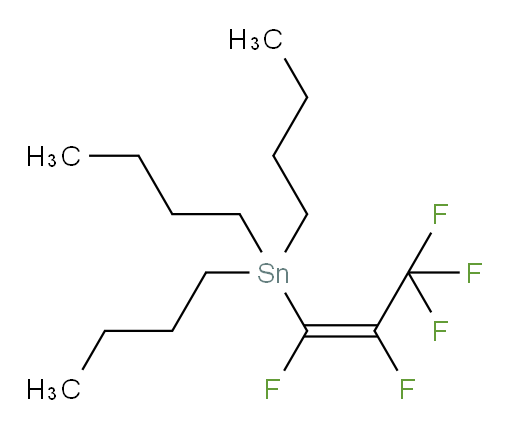 (E)-三丁基(全氟丙烯-1-基)锡烷
