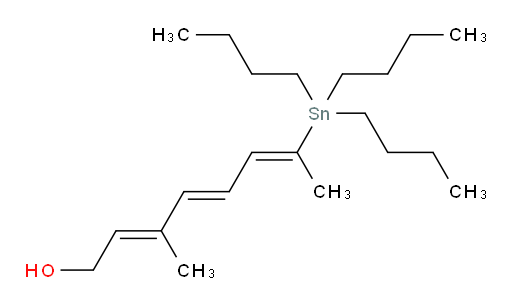 (2E,4E,6E)-3-甲基-7-(三丁基锡基)辛-2,4,6-三烯-1-醇