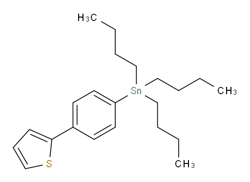三丁基(4-(噻吩-2-基)苯基)锡烷