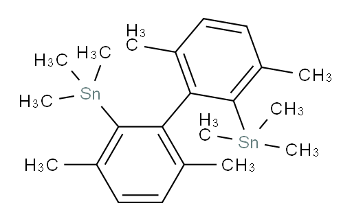 (3,3',6,6'-四甲基-[1,1'-联苯]-2,2'-二基)双(三甲基锡烷)