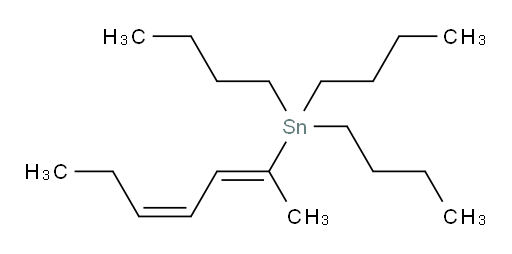 三丁基((2E,4Z)-庚-2,4-二烯-2-基)锡烷