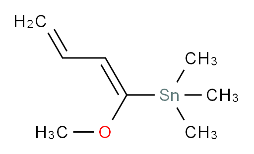 (E)-(1-甲氧基丁-1,3-二烯-1-基)三甲基锡烷
