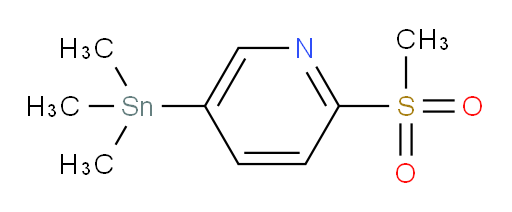 2-(甲基磺酰基)-5-(三甲基锡基)吡啶