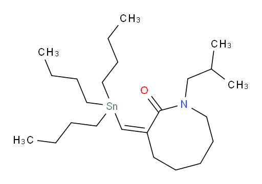 (Z)-1-异丁基-3-((三丁基锡基)亚甲基)氮杂环辛烷-2-酮