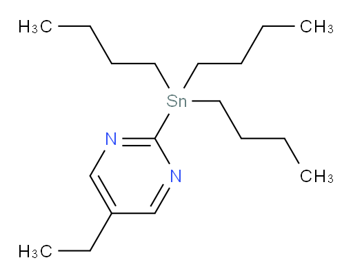 5-乙基-2-(三丁基锡基)嘧啶