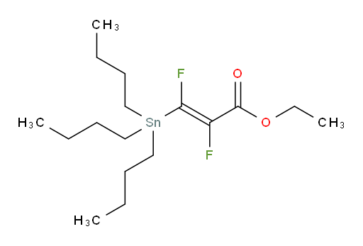 (Z)-乙基 2,3-二氟-3-(三丁基锡基)丙烯酸酯