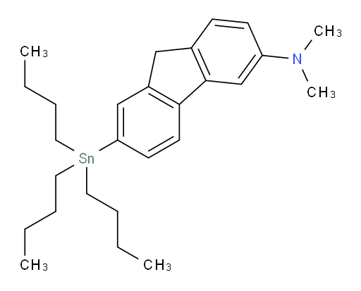 N,N-二甲基-7-(三丁基锡基)-9H-芴-3-胺