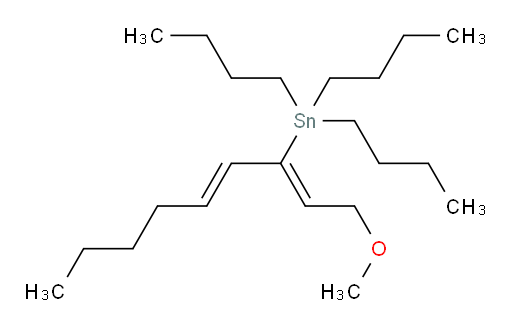 三丁基((2Z,4E)-1-甲氧基壬-2,4-二烯-3-基)锡烷