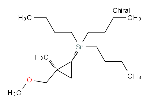 tributyl((1R,2S)-2-(methoxymethyl)-2-methylcyclopropyl)stannane