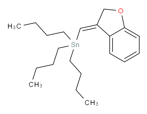 (E)-(苯并呋喃-3(2H)-亚基甲基)三丁基锡烷