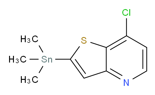 7-氯-2-(三甲基锡基)噻吩并[3,2-b]吡啶