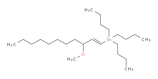 (E)-三丁基(3-甲氧基十一烷-1-烯-1-基)锡烷