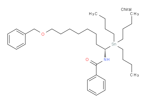 (S)-N-(8-(苄氧基)-1-(三丁基锡基)辛基)苯甲酰胺