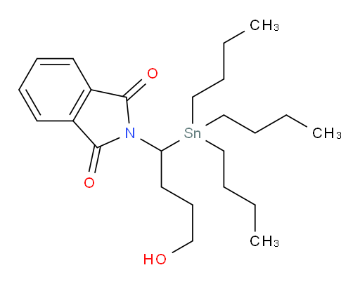 2-(4-羟基-1-(三丁基锡基)丁基)异吲哚啉-1,3-二酮