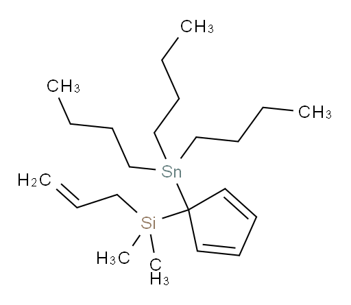 烯丙基二甲基(1-(三丁基锡基)环戊-2,4-二烯-1-基)硅烷