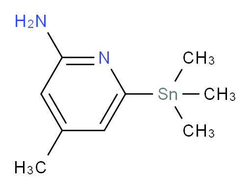 4-methyl-6-(trimethylstannyl)pyridin-2-amine