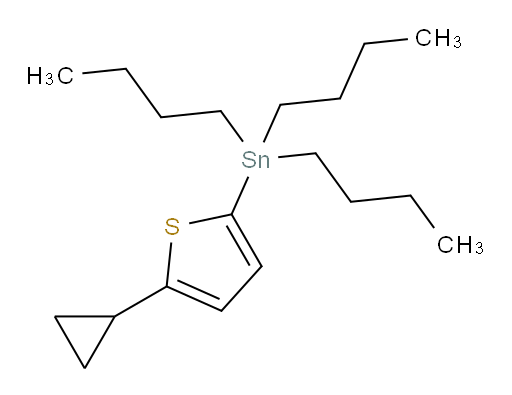 tributyl(5-cyclopropylthiophen-2-yl)stannane