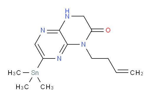 1-(but-3-en-1-yl)-7-(trimethylstannyl)-3,4-dihydropyrazino[2,3-b]pyrazin-2(1H)-one