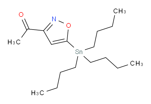 1-(5-(三丁基锡基)异噁唑-3-基)乙酮
