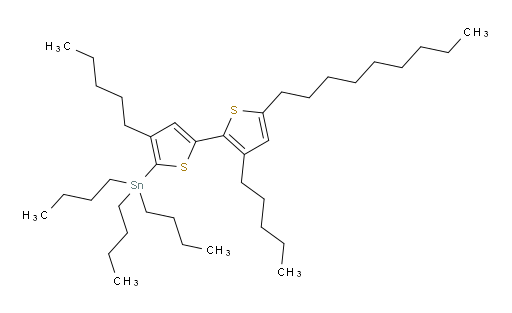三丁基(5'-壬基-3',4-二戊基-[2,2'-联噻吩]-5-基)锡烷