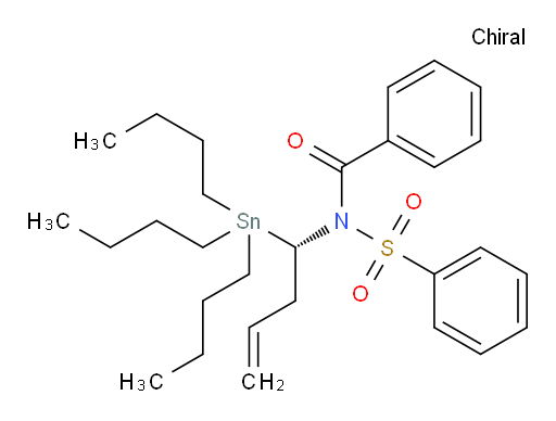 (S)-N-(苯基磺酰基)-N-(1-(三丁基锡基)丁-3-烯-1-基)苯甲酰胺