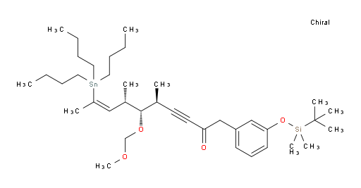 (5S,6R,7S,Z)-1-(3-((tert-butyldimethylsilyl)oxy)phenyl)-6-(methoxymethoxy)-5,7-dimethyl-9-(tributylstannyl)dec-8-en-3-yn-2-one