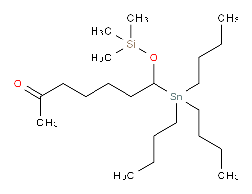7-(三丁基锡基)-7-((三甲基硅基)氧基)庚-2-酮