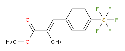 (E)-methyl 3-(4-(pentafluoromercapto)phenyl)-2-methylacrylate