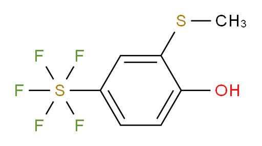 [4-hydroxy-3-(methylthio)phenyl]sulfur pentafluoride