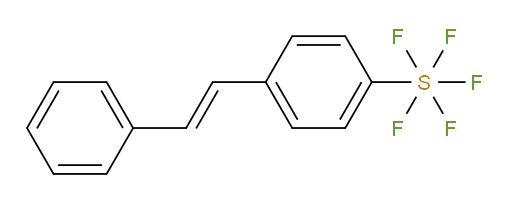 [4-[(1E)-2-phenylethenyl]phenyl]sulfur pentafluoride