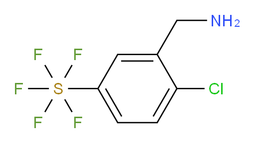 [3-(Aminomethyl)-4-chlorophenyl]sulfur pentafluoride