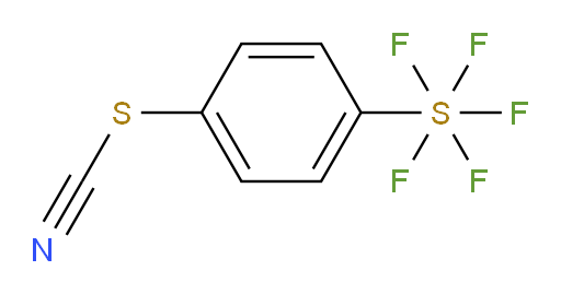 (4-thiocyanatophenyl)sulfur pentafluoride