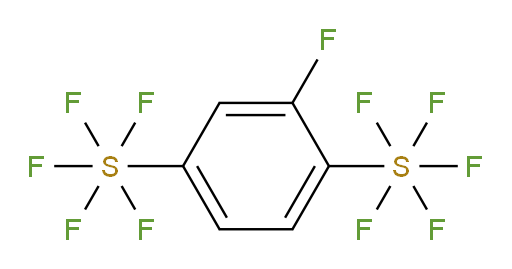 2,4-di(pentafluoromercapto)-fluorobenzene