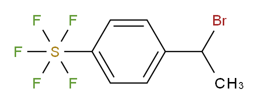 [4-(1-Bromoethyl)phenyl]sulfur pentafluoride