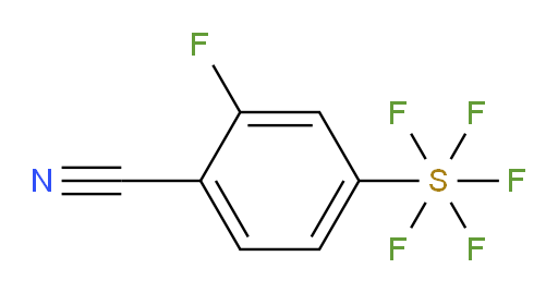 (4-Cyano-3-fluorophenyl)sulfur pentafluoride