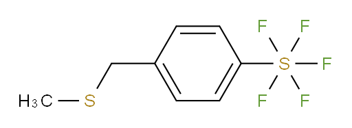 4-((methylthio)methyl)(pentafluoromercapto)benzene