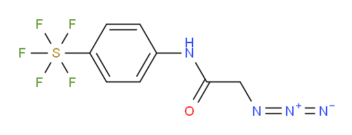 2-azido-N-(4-(pentafluoromercapto)phenyl)acetamide