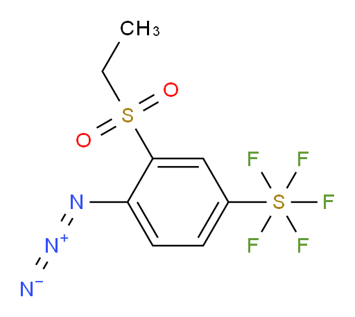 [4-Azido-3-(ethylsulfonyl)phenyl]sulfur pentafluoride