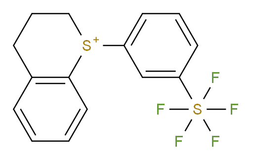 1-(3-(pentafluoromercapto)phenyl)thiochroman-1-ylium