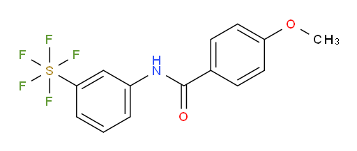 [3-[(4-methoxybenzoyl)amino]phenyl]sulfur pentafluoride