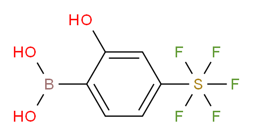 (2-hydroxy-4-(pentafluoromercapto)phenyl)boronic acid