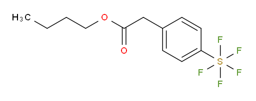 butyl 2-(4-(pentafluoromercapto)phenyl)acetate