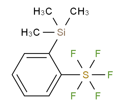 2-(trimethylsilyl)(pentafluoromercapto)benzene