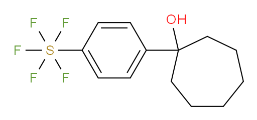 1-(4-(pentafluoromercapto)phenyl)cycloheptanol