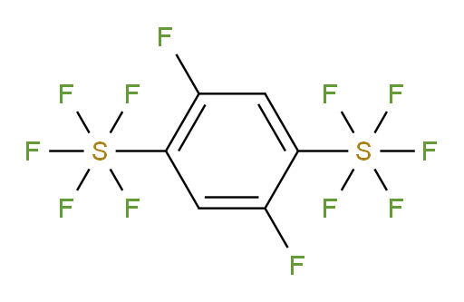 2,5-Difluoro-1,4-di(pentafluoromercapto)benzene