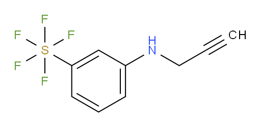 [3-(2-propyn-1-ylamino)phenyl]sulfur pentafluoride