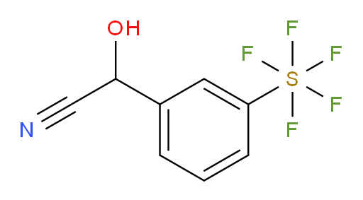 [3-(cyanohydroxymethyl)phenyl]sulfur pentafluoride