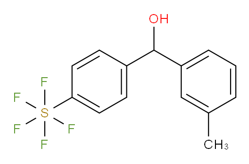 (4-(pentafluoromercapto)phenyl)(m-tolyl)methanol
