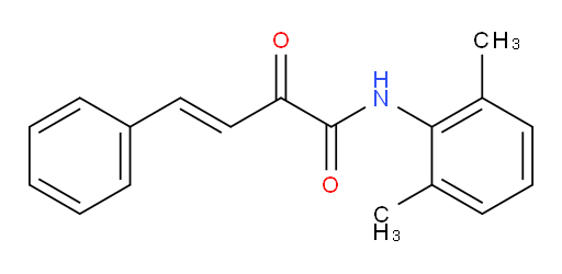 (E)-N-(2,6-dimethylphenyl)-2-oxo-4-phenylbut-3-enamide